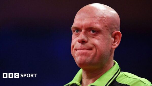 Champion Van Gerwen loses in first round to Gurney