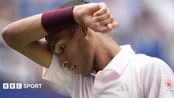 ‘I was seeing spots’ – third seed Auger-Aliassime stunned in New York