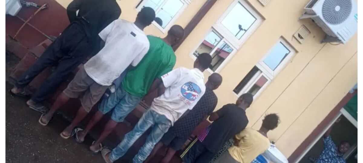 Seven suspects arrested over illegal waste dumping in Lagos