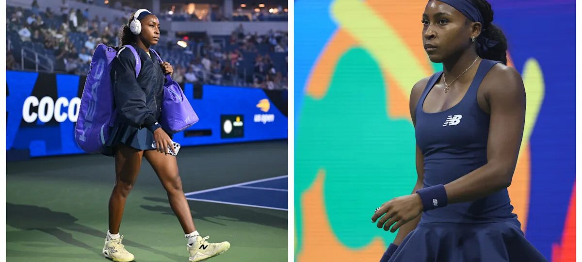 Coco Gauff Kicks Off US Open Run in Custom Navy New Balance Look and a New Colorway of Her CG2 Signature Shoes