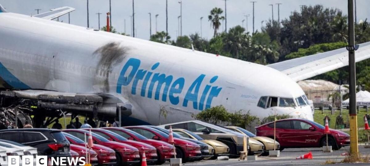 Flight recorders recovered from 'devastating' Amazon cargo plane crash
