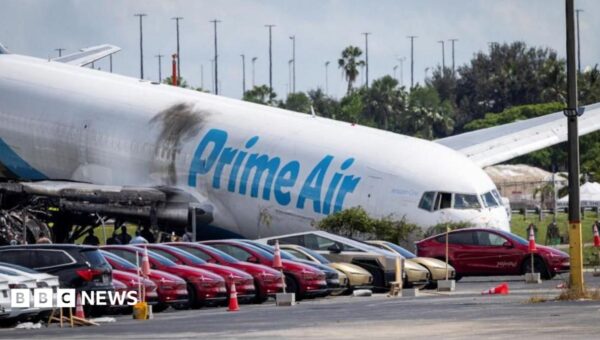 Flight recorders recovered from ‘devastating’ Amazon cargo plane crash