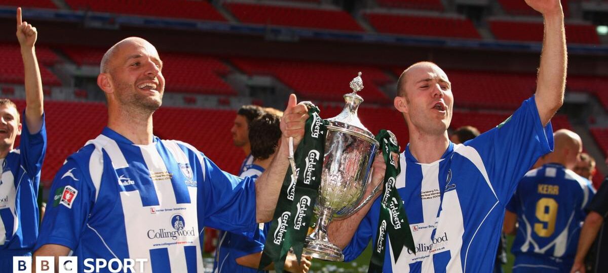 The part-timers who won three Wembley finals in a row