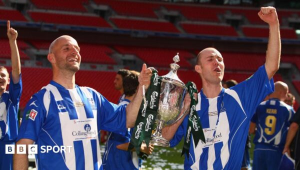 The part-timers who won three Wembley finals in a row