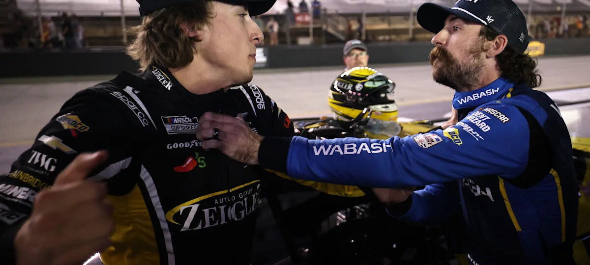 Brawl at Bristol: Carson Hocevar, Ryan Blaney fight after NASCAR race