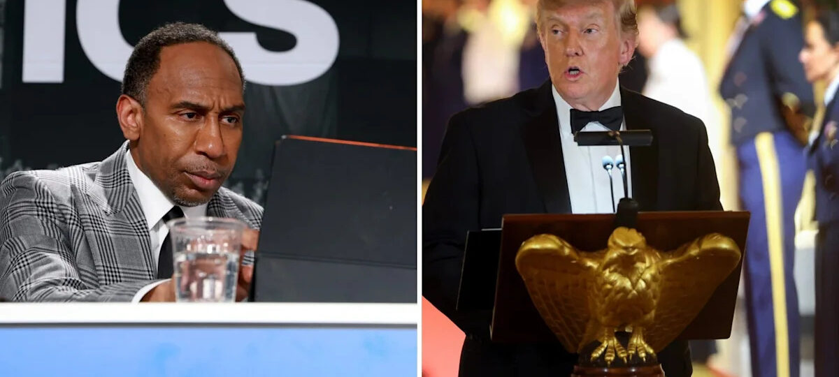 Stephen A. Smith predicts what Donald Trump will ‘try’ to do at Texas vs Tennessee this weekend
