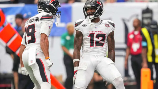Houston Texans wide receiver Nico Collins slowed by hamstring injury and status in doubt vs. Bengals