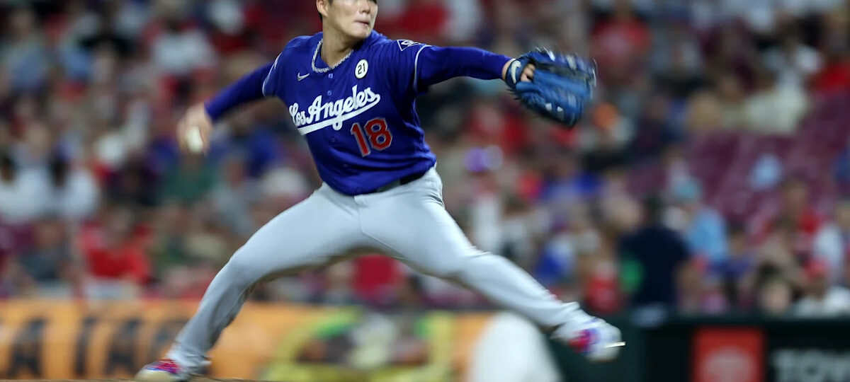 Yoshinobu Yamamoto’s 4-pitch leadoff walk was a red flag. The Dodgers’ ace proved it was a fluke