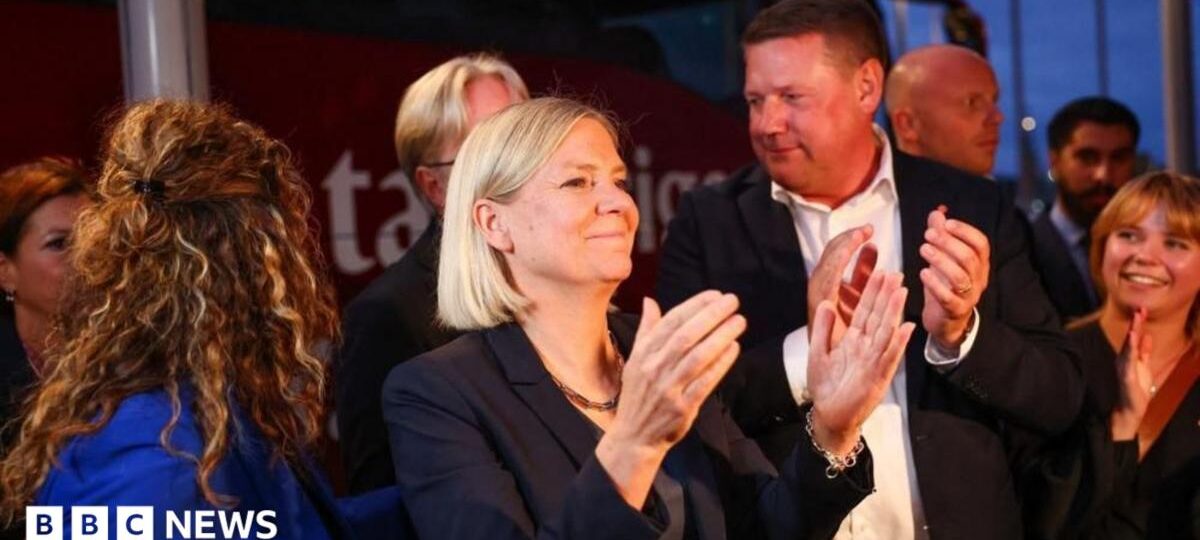 Swedish party blocs tied after Sunday vote, projections say