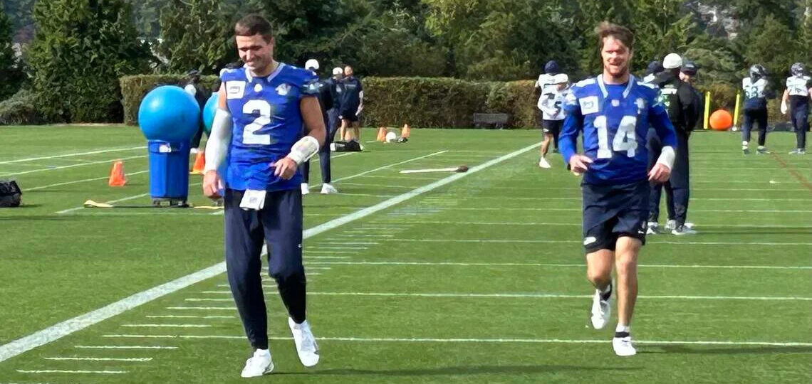 Seahawks’ Sam Darnold feared hip injury may derail career. He may start Sunday