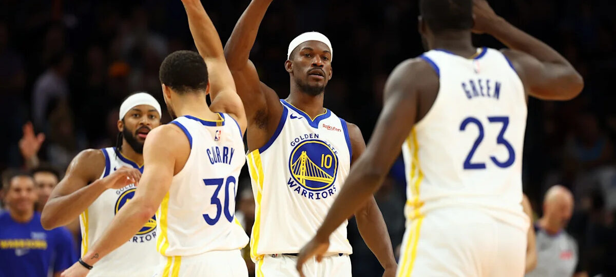 Where do Golden State Warriors players rank among top-100 in the NBA?