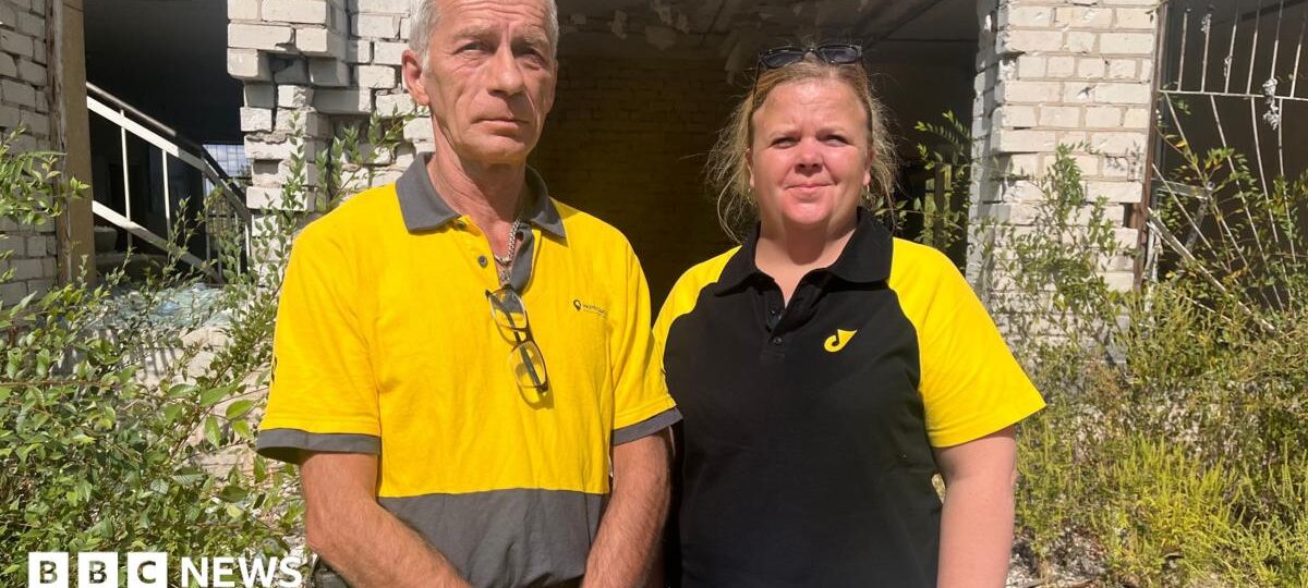 Ukraine's postal workers deliver lifeline under Russian fire