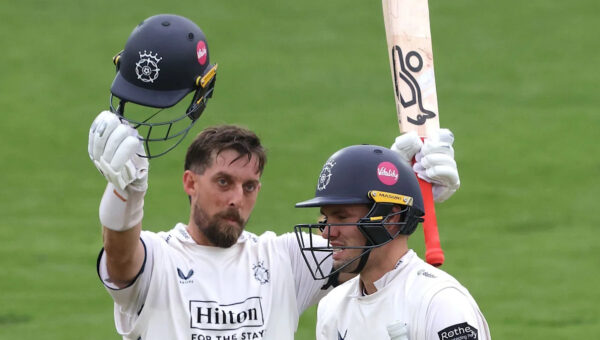 Lehmann’s unbeaten ton for Hants frustrates Notts