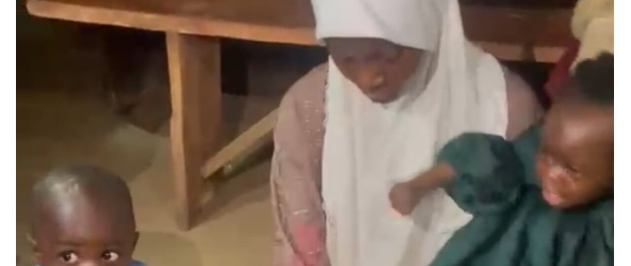 Wandering woman with children found in Osogbo