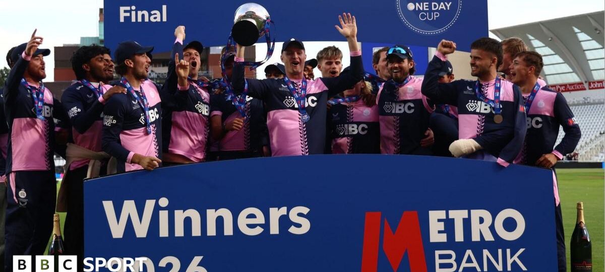 Middlesex beat Leicestershire to win One-Day Cup