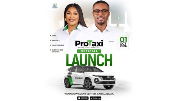 All Set for ProTaxi Launch October 1 at Rainbow Event Center, Abuja