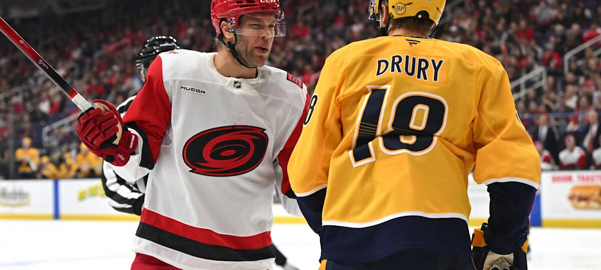 Hurricanes 6, Predators 5 – Felix Unger Sorum with Game Winner