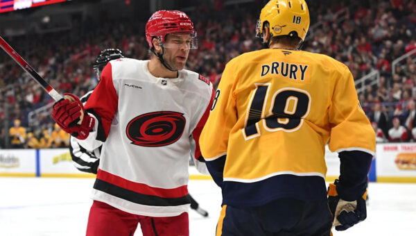 Hurricanes 6, Predators 5 – Felix Unger Sorum with Game Winner