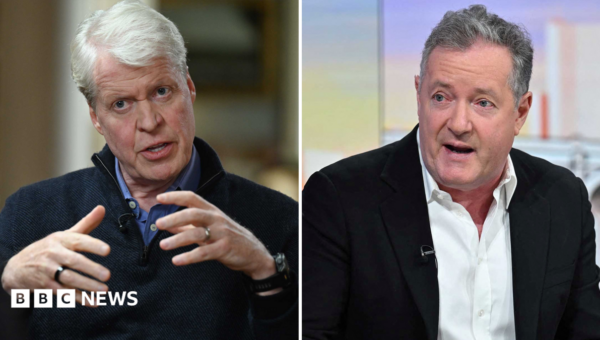 Earl Spencer apologises to Piers Morgan over factual error in Diana book