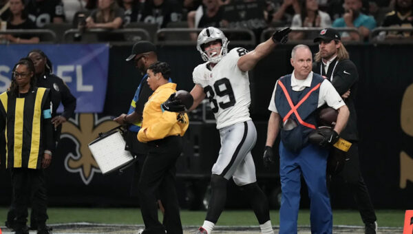 Raiders TE Brock Bowers named to PFF’s Week 3 Team of the Week