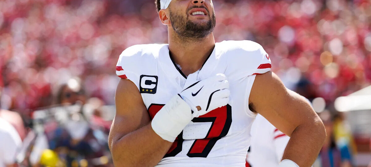 Raheem Morris on Nick Bosa’s availability: ‘He’s going. We’re not hiding that.’