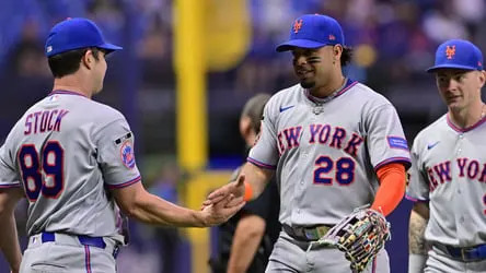 Mets' Robert Stock proud to 'finally' pitch into sixth inning in career-long start