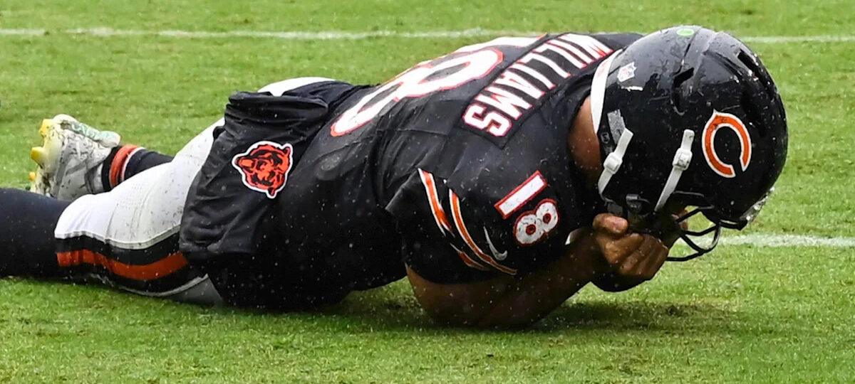 Ben Johnson sounds off on Bears QB Caleb Williams' hamstring injury
