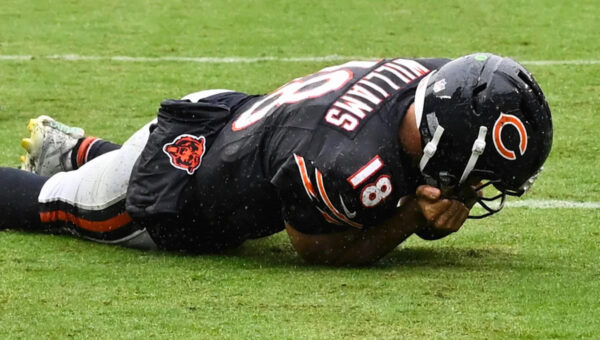 Ben Johnson sounds off on Bears QB Caleb Williams’ hamstring injury
