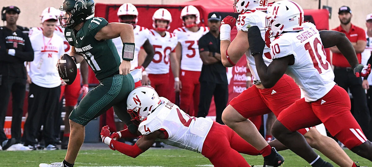 Michigan State football drops Big Ten opener to Nebraska, 31-13