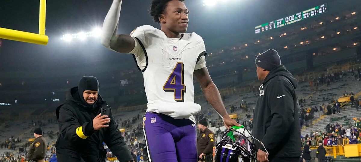 Zay Flowers upgraded to full practice