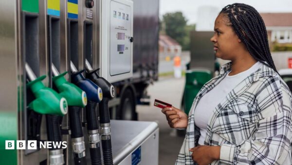 Petrol and diesel price rises push UK inflation higher
