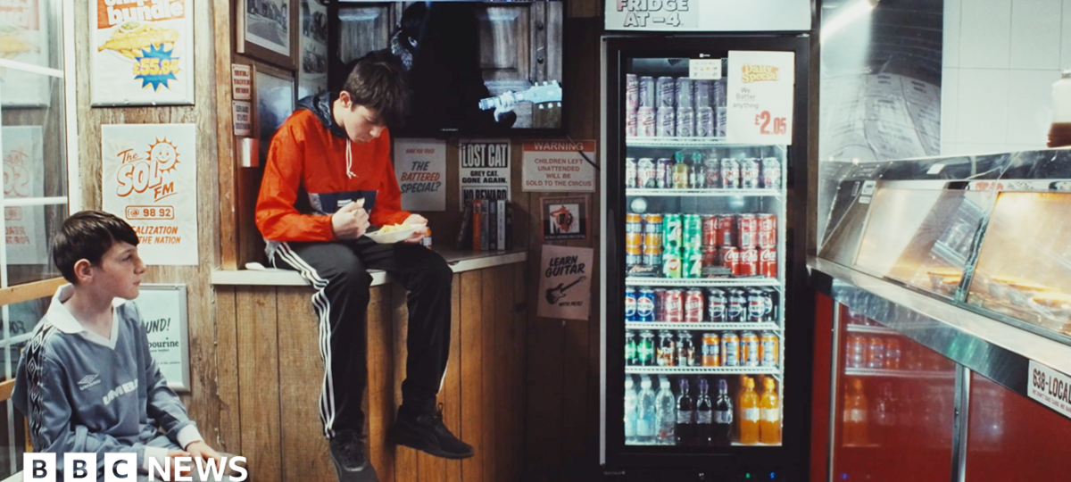 Oasis fans say cryptic codes in chip shop video point to Glasgow gigs next year