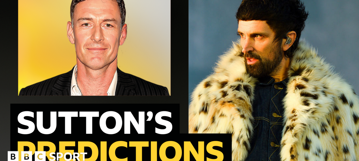 Sutton's predictions v Kasabian frontman Serge Pizzorno