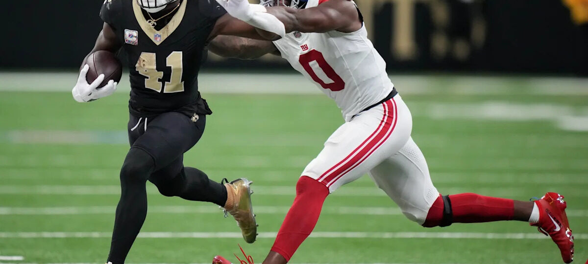 Brian Burns suffers ankle injury late on MNF