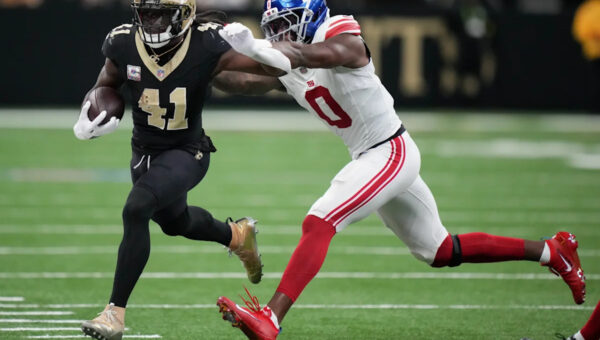 Brian Burns suffers ankle injury late on MNF