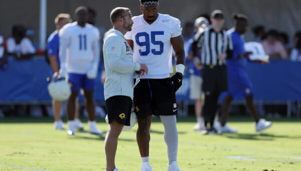 Rams watch: Myles Garrett injury timeline could impact Browns draft pick