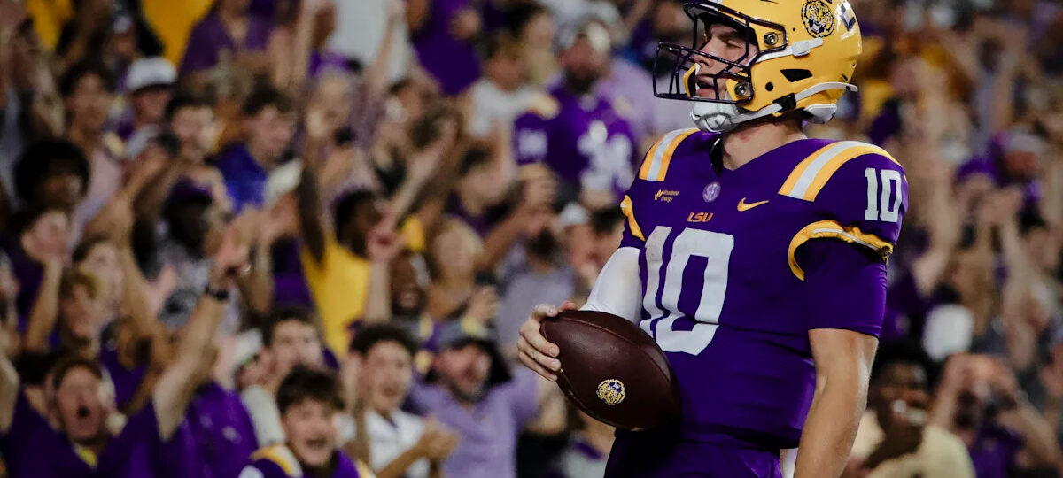 LSU QB Sam Leavitt, initially ‘questionable’ for high-profile matchup vs. Ole Miss, taken off injury report entirely