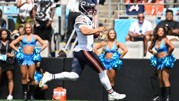 Bears’ Caleb Williams refuses to celebrate 59-point win over Panthers: ‘We got to go clean up’