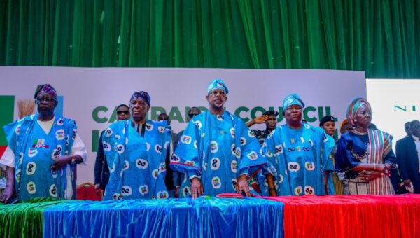 2027: Daniel, Amosun missing as Abiodun inaugurates Ogun APC campaign council, warns against sabotage