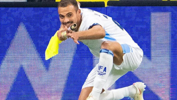 Israel international sent off for controversial ‘gun goal celebration’ in Nations League