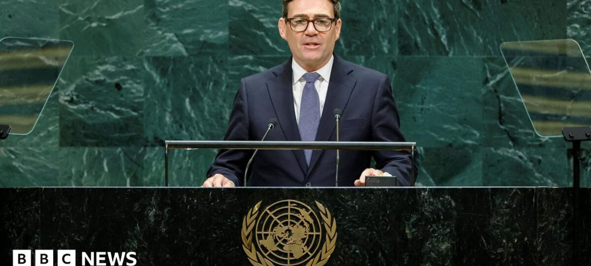 UK to fight Russian disinformation and push new global AI standards, Burnham says