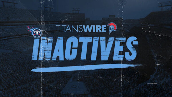 Tennessee Titans vs. New York Jets Week 1 inactives: Who's in, out?