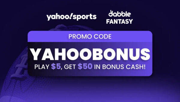 Dabble Promo Code YAHOOBONUS: Play $5, Get $50 in Bonus Cash for Eagles-Bears Clash Monday Night