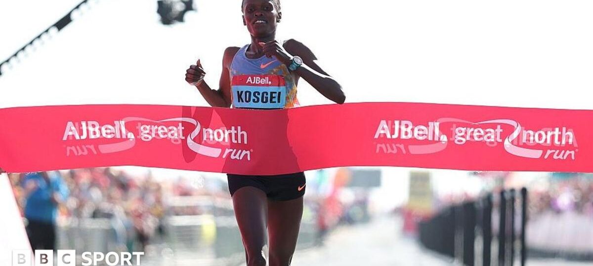Kosgei wins Great North Run but McColgan withdraws