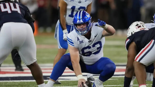 How does center describe this year’s BYU offensive line? Fun, but serious (plus predictions)