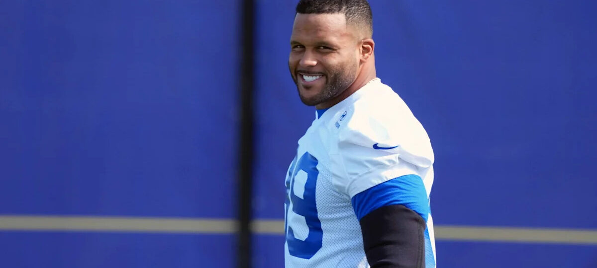 Aaron Donald mum on plans for season opener