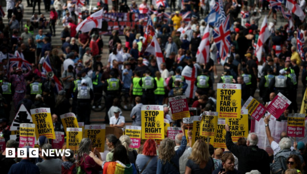 Man charged with concealing identity at protest