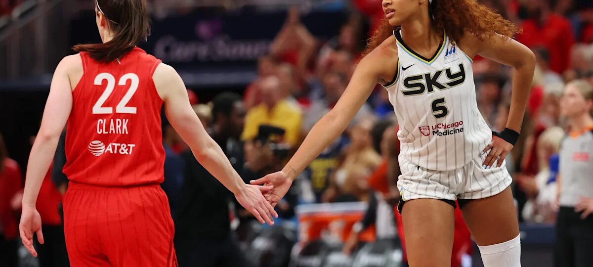 Clip of Caitlin Clark and Angel Reese’s ‘court chemistry’ is getting a lot of attention from fans