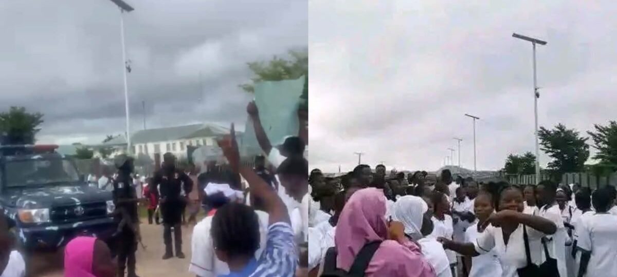 Students protest alleged attack, rape at female hostel in Jalingo