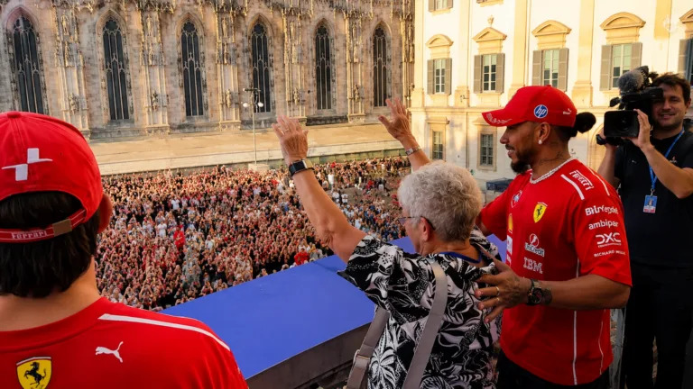 Lewis Hamilton Brings His Mum to Italian GP in Search of ‘Lucky Dust’ for Ferrari F1
